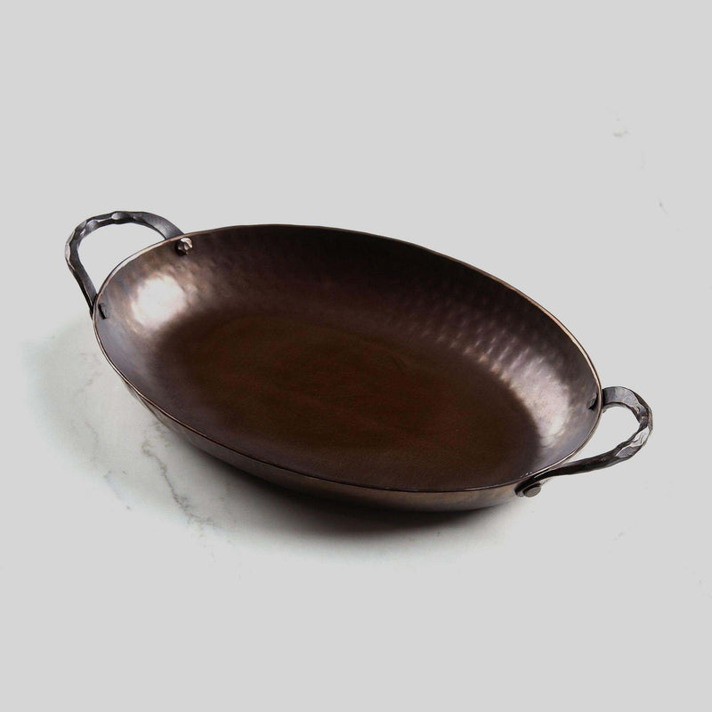 Factory Second Carbon Steel Oval Roaster